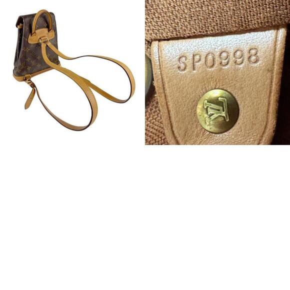 LOUIS VUITTON Authentic Brown Monogram Canvas Backpack - Picture 5 of 5